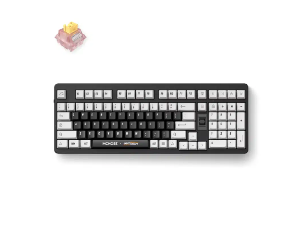 Tastatūra MCHOSE x Unbox Therapy - UT98 (Classic Therapy)