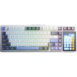 Tastatūra Aula L99 (Balta/Zila)