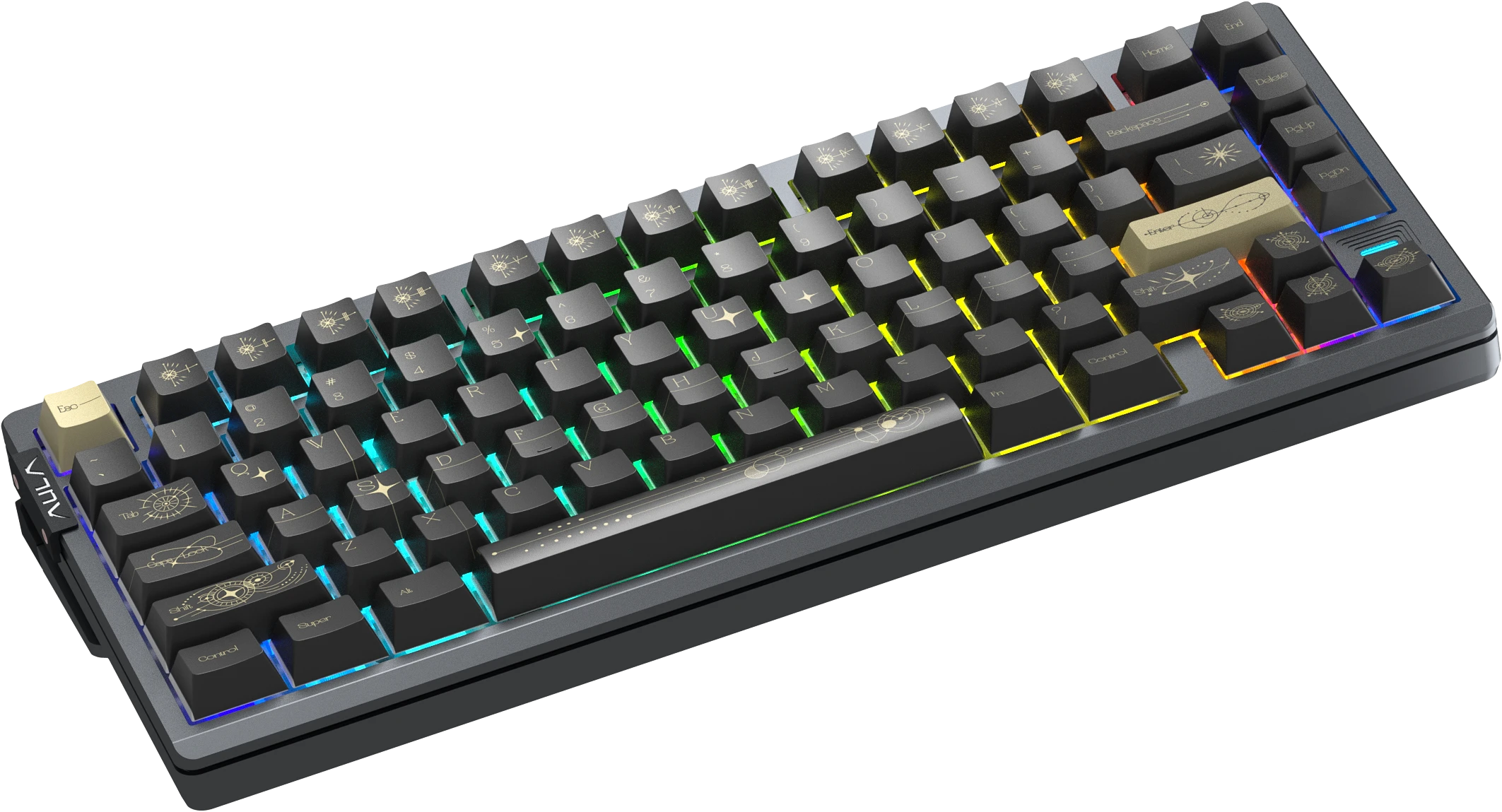 Клавиатура Aula AG75 Pro магнитная Hall Effect (Shadow Gray) — изображение 5