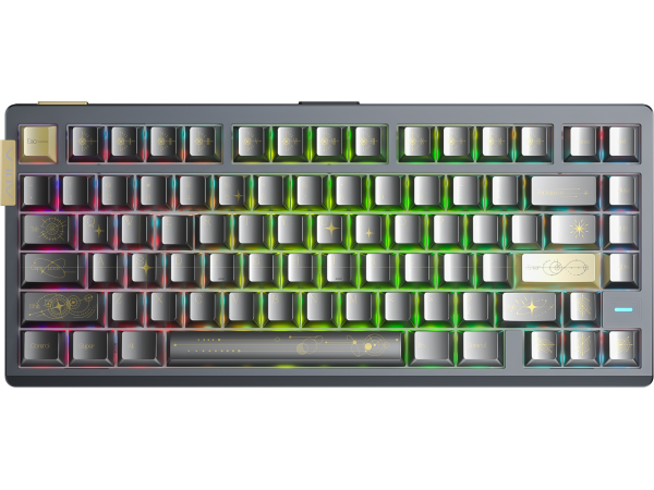 Клавиатура Aula AG75 Pro магнитная Hall Effect (Shadow Gray)