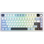 Клавиатура Aula F75 MAX (Glacier Blue)