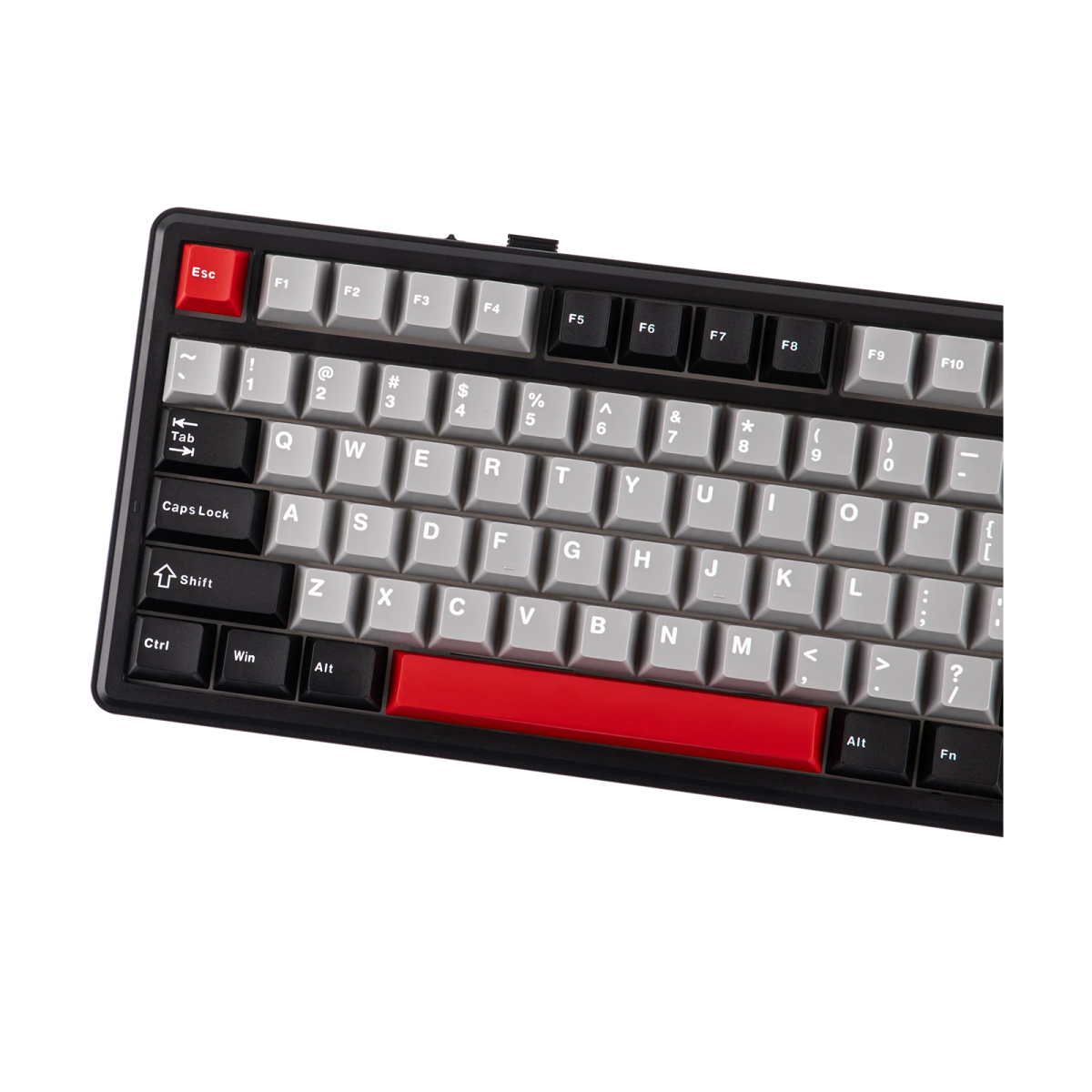 Клавиатура Aula F75 MAX (Чёрная/Красная) — изображение 4