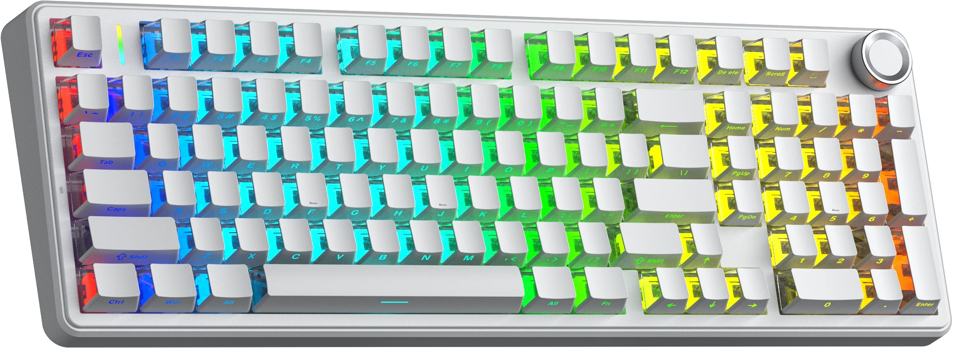 Клавиатура Aula F99 PRO (белая) — изображение 3