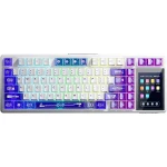 Tastatūra Aula L99 (Balta/Violeta)