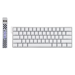 Tastatūra AULA MINI60 Pro Magnētiskā Hall Effect (Balta) - Image 3
