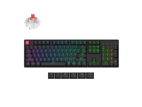Клавиатура Keychron K10 QMK (чёрная)