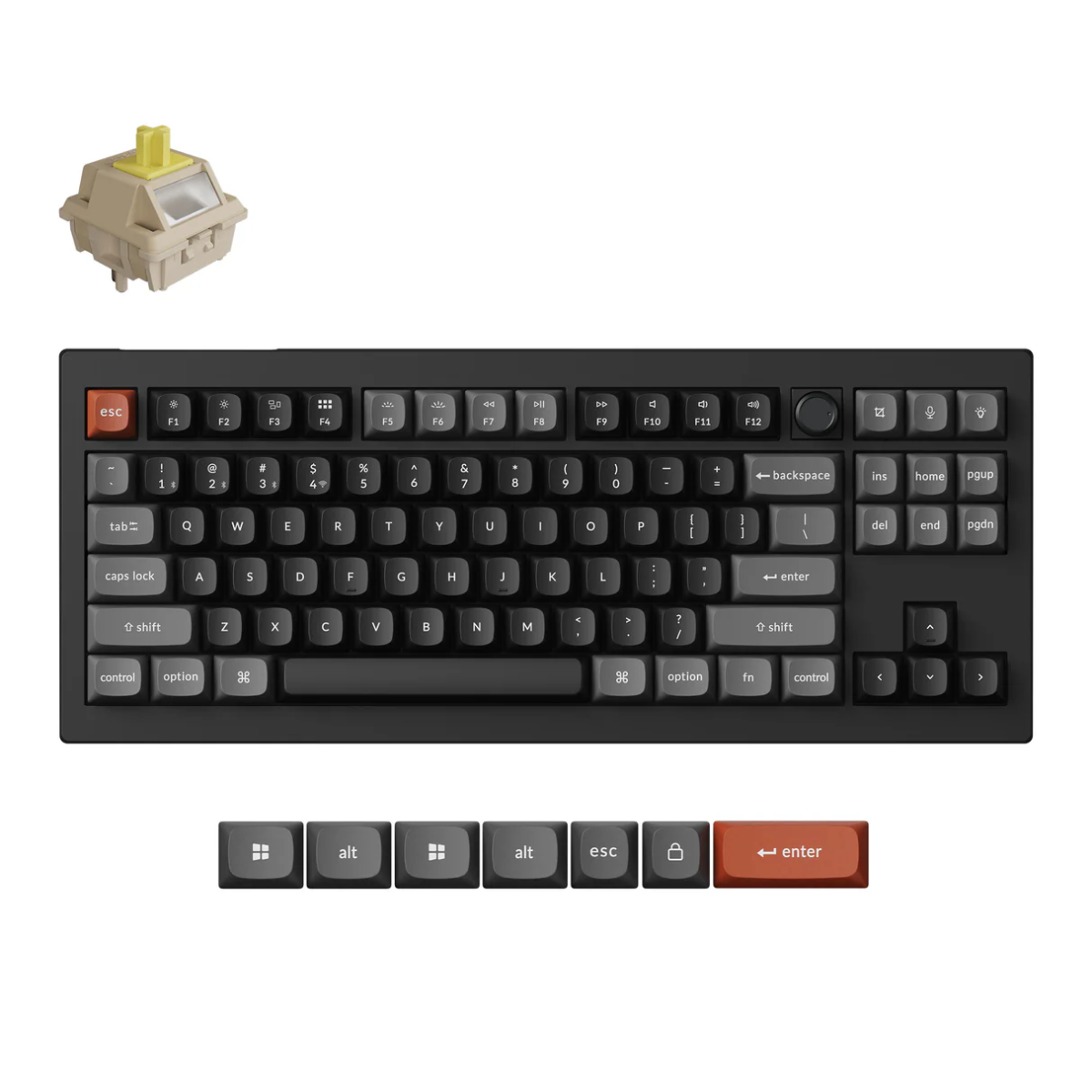 Tastatūra Keychron V3 Ultra (Melna) - Image 2