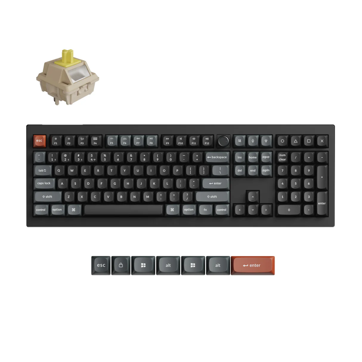 Клавиатура Keychron V6 Ultra (чёрная) — изображение 2