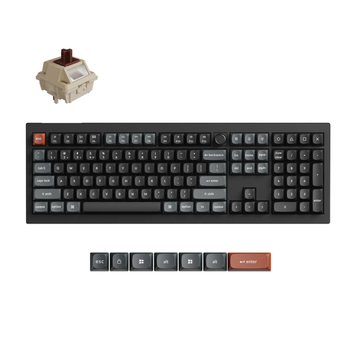 Клавиатура Keychron V6 Ultra (чёрная) — изображение 3