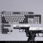 Keycaps для клавиатуры HZGAMER (Чёрные/Белые)