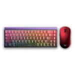 Красный игровой комплект — Aula Hero 68 Hall Effect + AULA V9 ULTRA