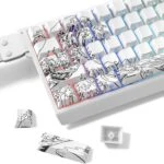 Klaviatūras keycaps HZGAMER Great Wave (Balti) - Image 4
